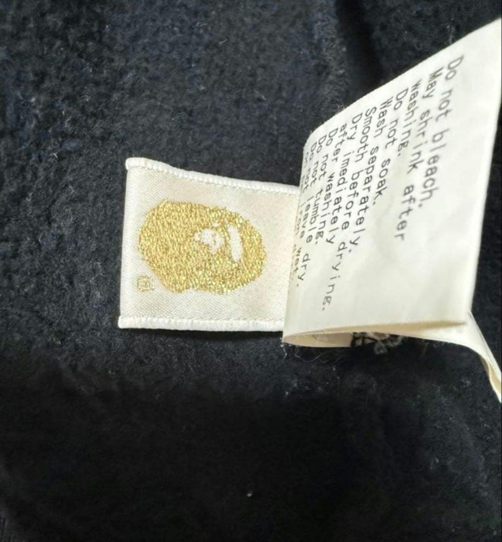 A BATHING APE BAPE スタジャン　スウェットスタジャン