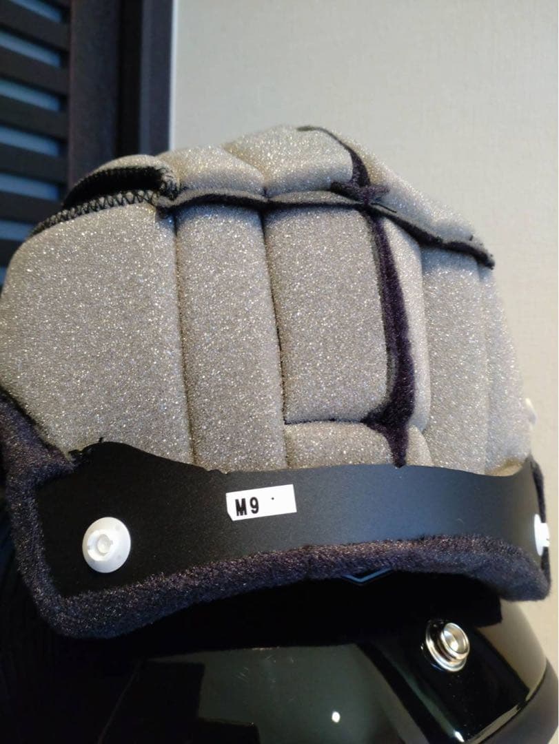 SHOEI EX-ZEROブラック L バイザー　シールド　ゴーグル付き