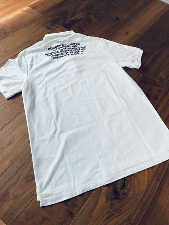 Burberry location print polo shirt ポロシャツ