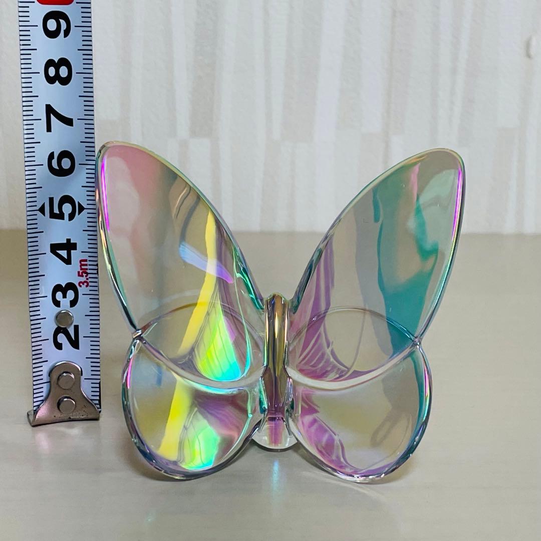Baccarat バカラ ラッキーバタフライ イリゼクリア 置物 フィギュリン