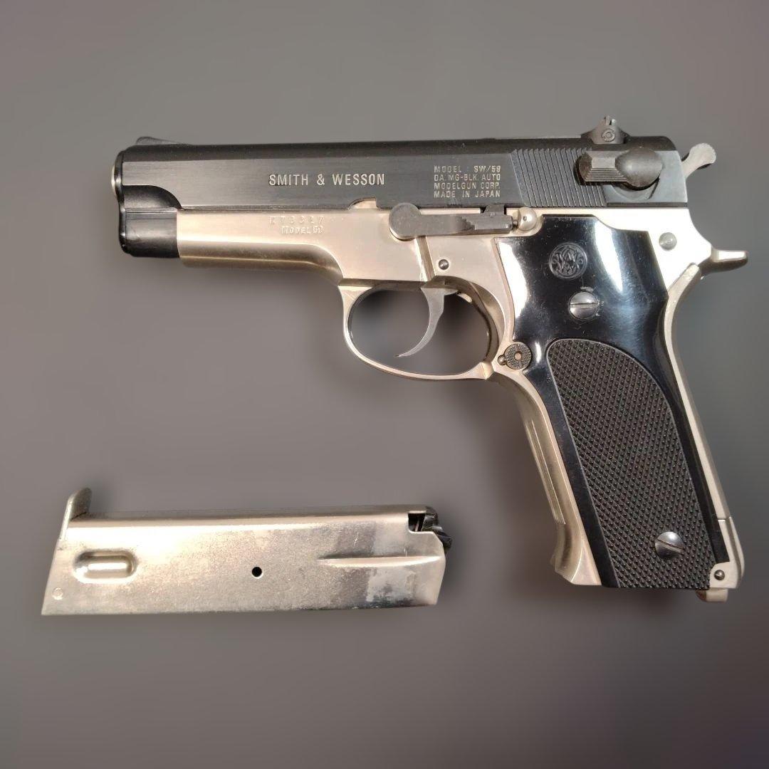 MGC S&W M59シルバーフレーム ABS樹脂製モデルガン