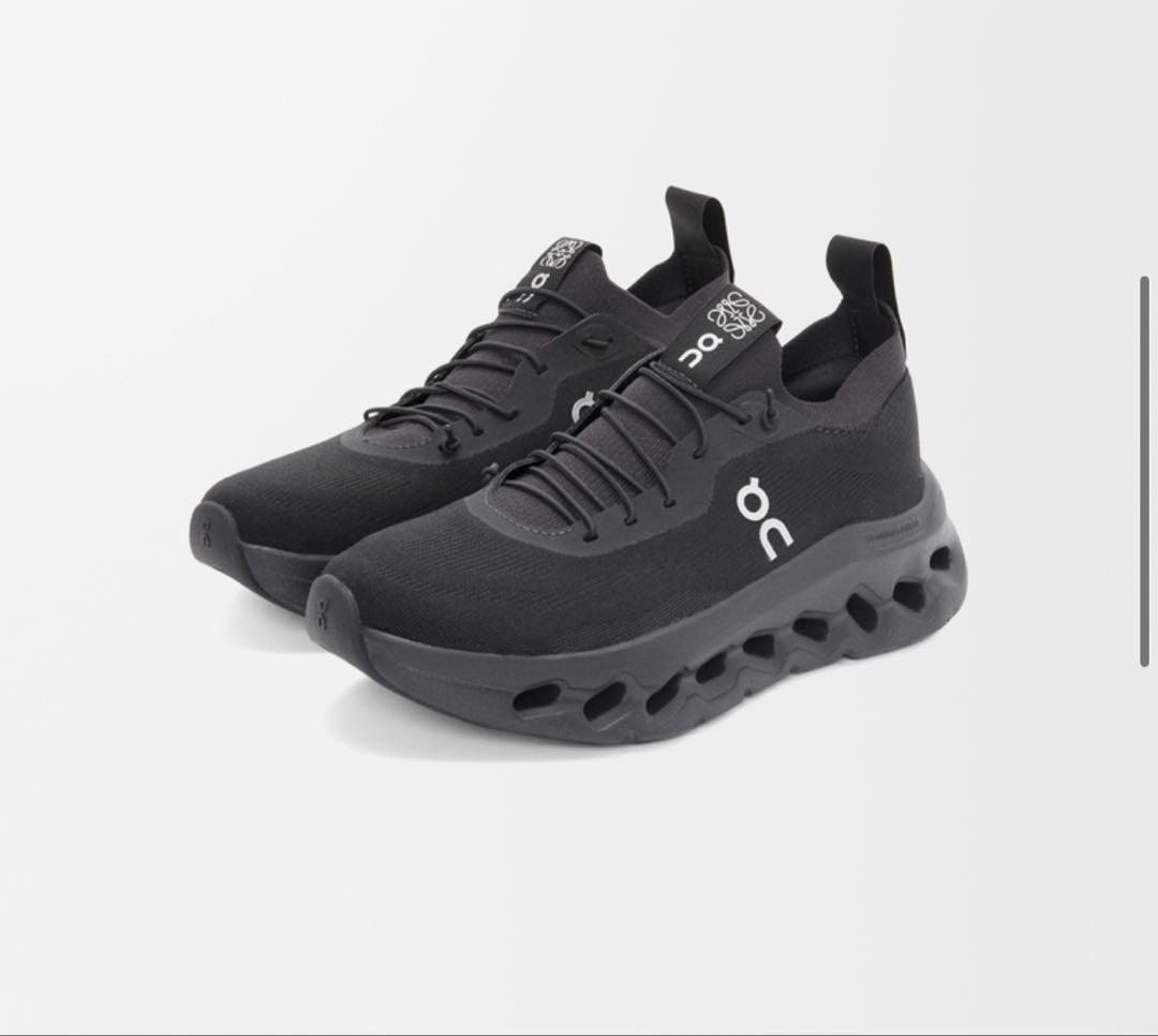 ロエベ　on コラボ　スニーカー　25 ブラック