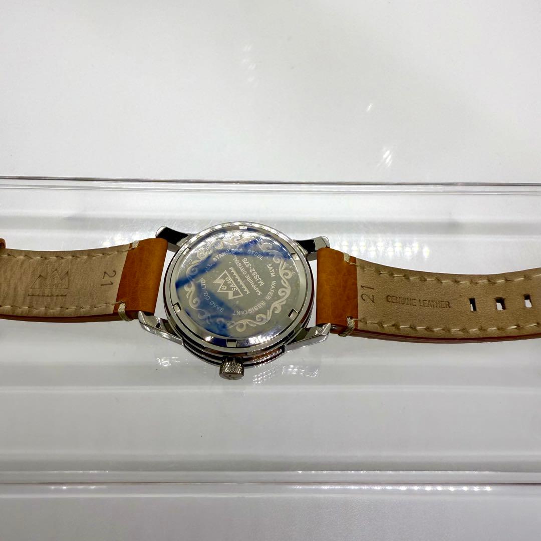 【新品電池 可動品】SAAD ターコイズ　腕時計　サード　天然石