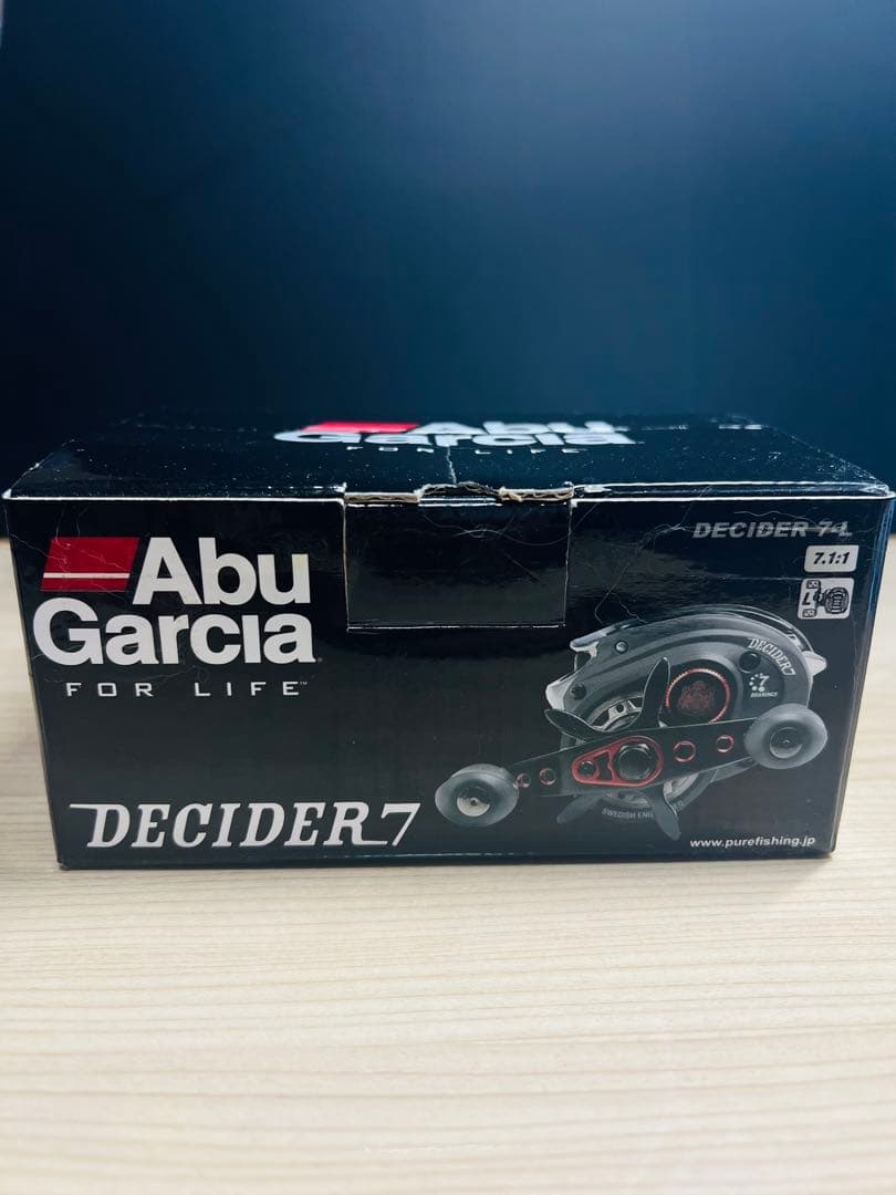 アブガルシア ディサイダー 7 ベイトリール 左巻き