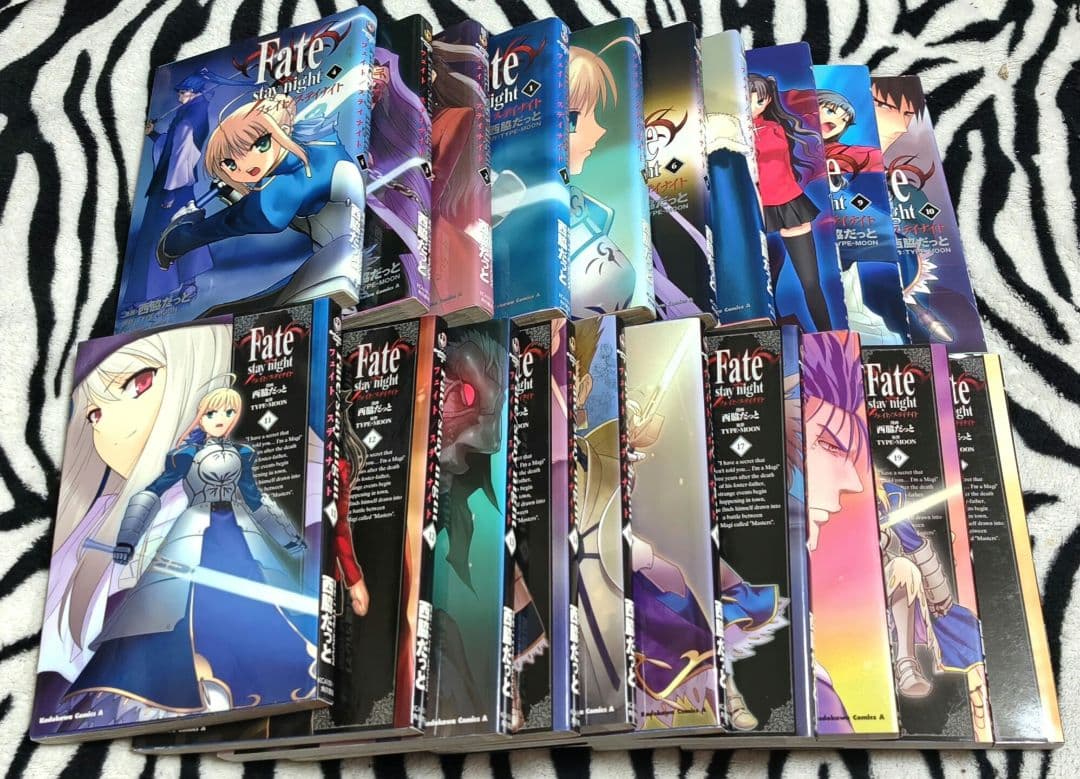 Fate/staynight 全20巻 HF 7巻 /zero全14巻 ポスカ付