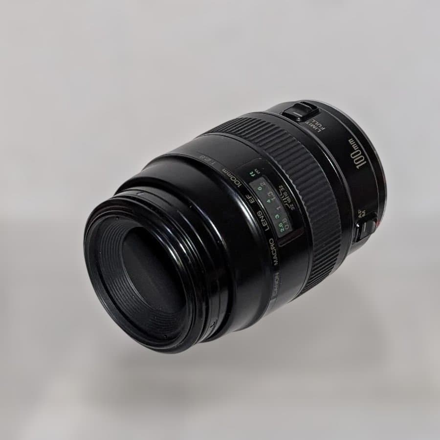 Canon EF レンズ 100mm F2.8 マクロ AF動作確認済み