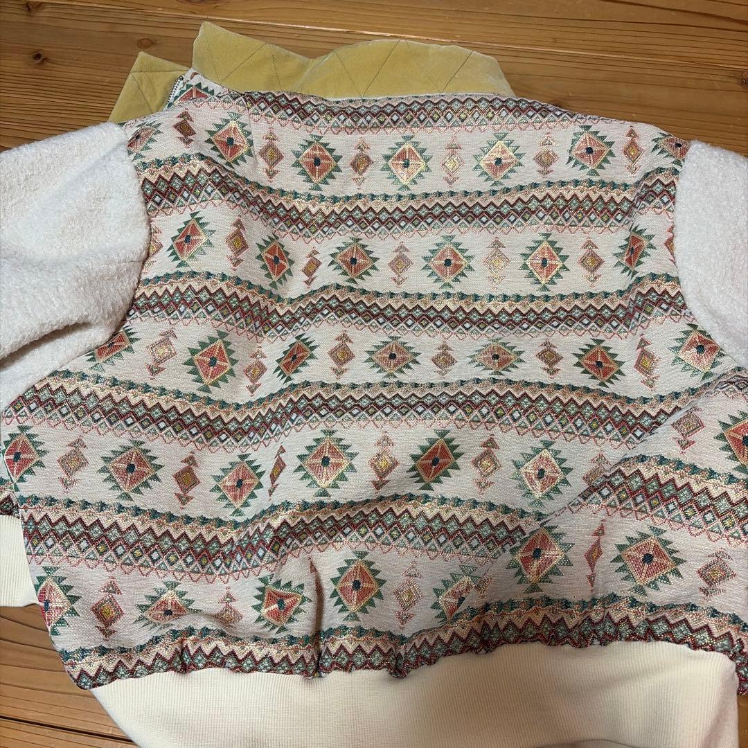 THOMAS MAGPIE エスニック柄ブルゾン