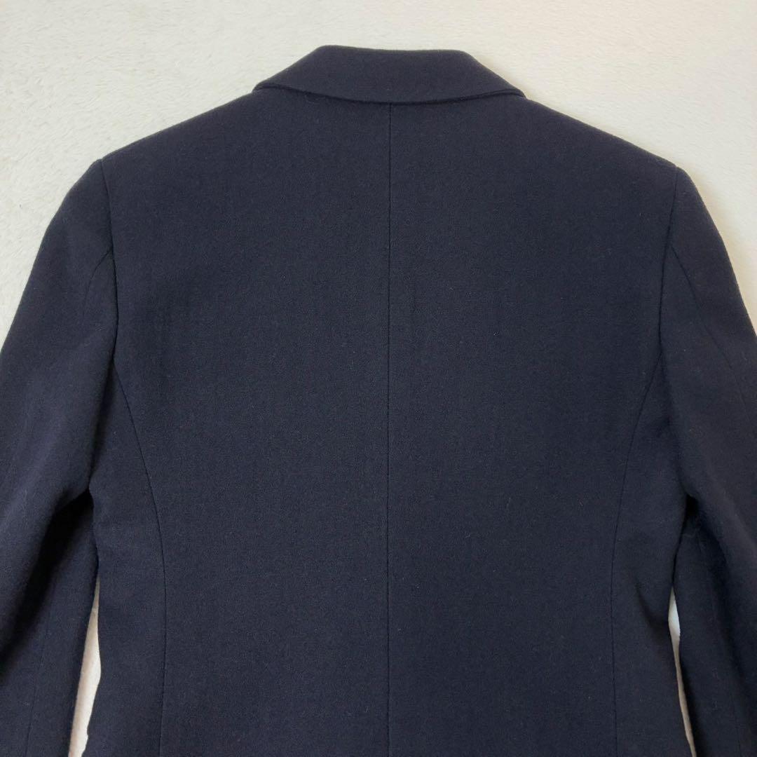 ラルフローレン　紺ブレ　金ボタン　ダブル　7号　Sサイズ相当　ネイビー　ブレザー