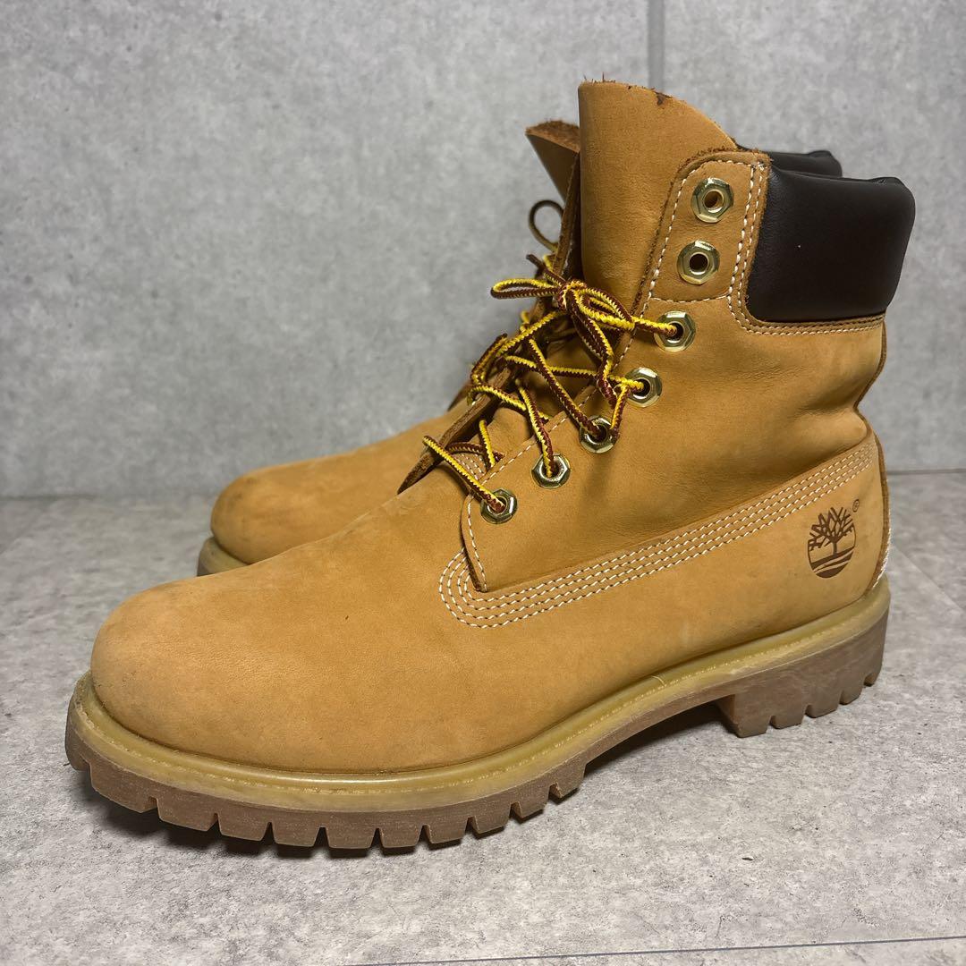 Timberland ６インチプレミアムイエローブーツ 8.5W 10061