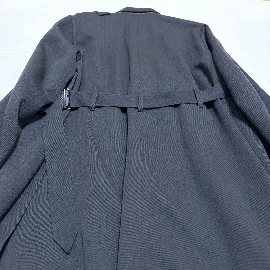 Tamme タム 24AW ロングコート バッグ付き 2 ブラック タイロッケン