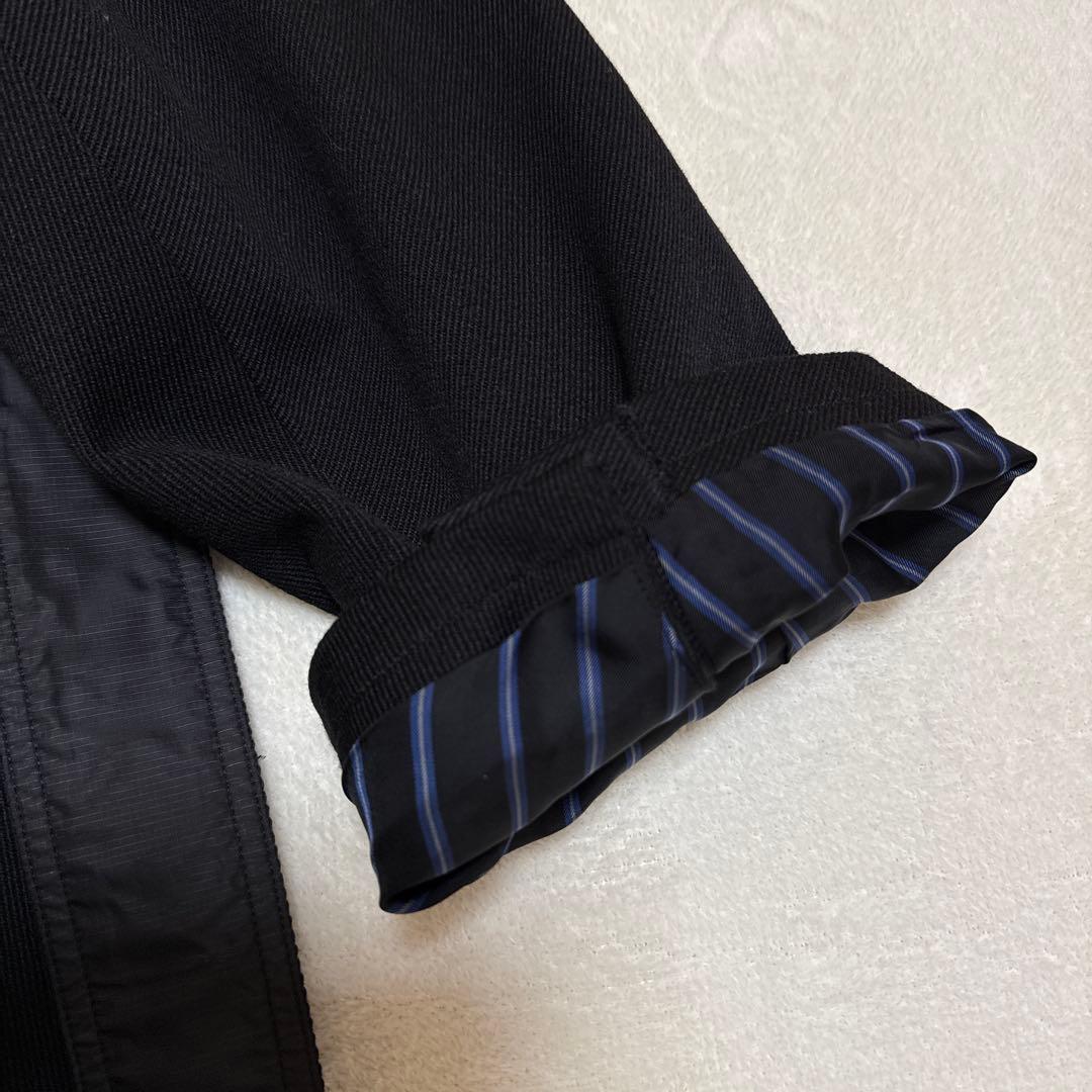 Tamme タム 24AW ロングコート バッグ付き 2 ブラック タイロッケン