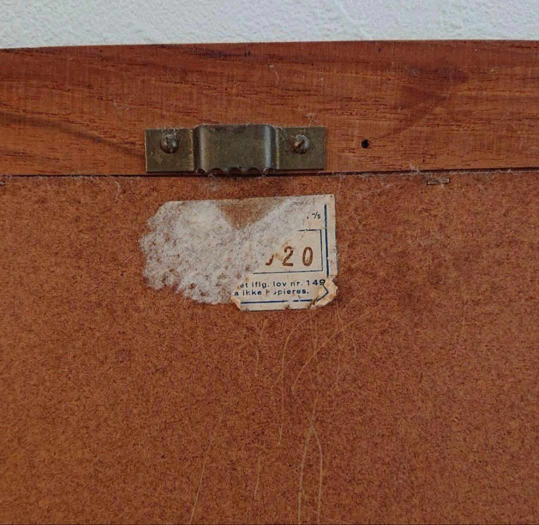 北欧　デンマーク　ヴィンテージ　ミラー 鏡　talo g HIKE