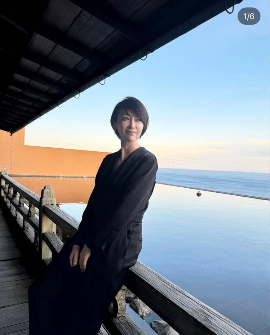 ＜conte＞サテン カシュクール オールインワン