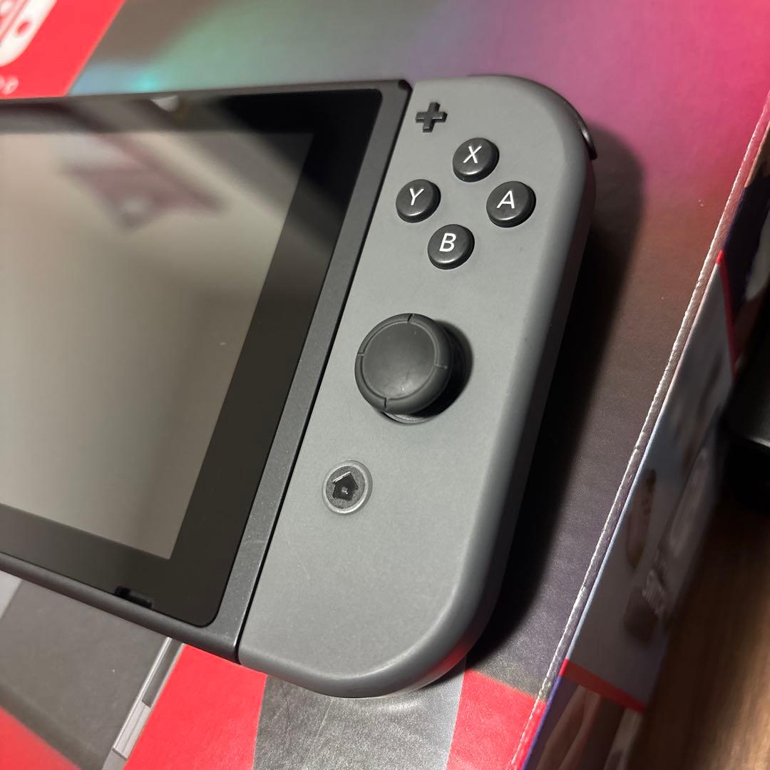 【美品】Nintendo Switch 本体 グレー