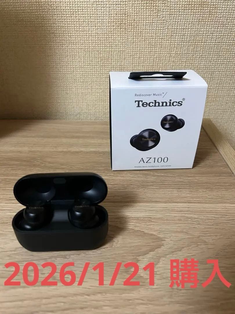 Technics EAH-AZ100-K ブラック　注意点あり