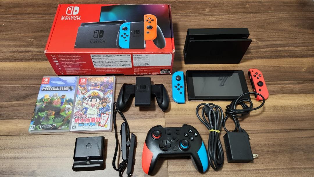 【ソフト2本付き】Nintendo Switch 通常版 本体