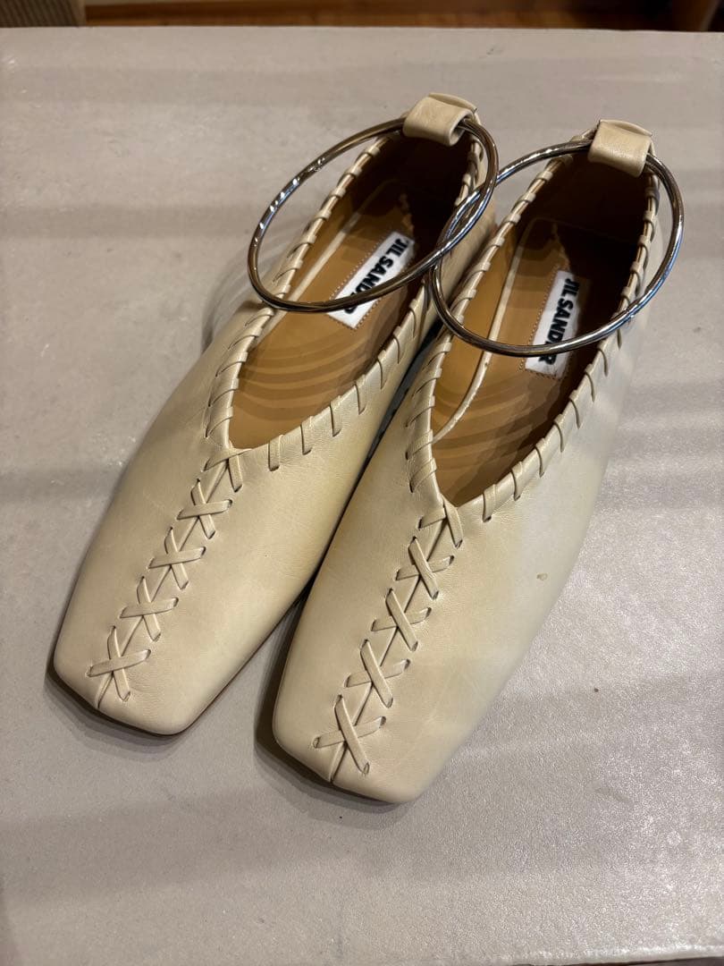 未使用JIL SANDERバレエシューズ36