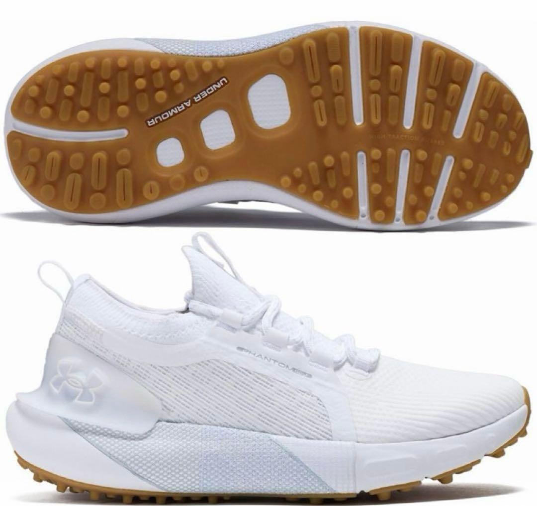 アンダーアーマー ファントム スパイクレスゴルフシューズ レディース 防水 軽量
