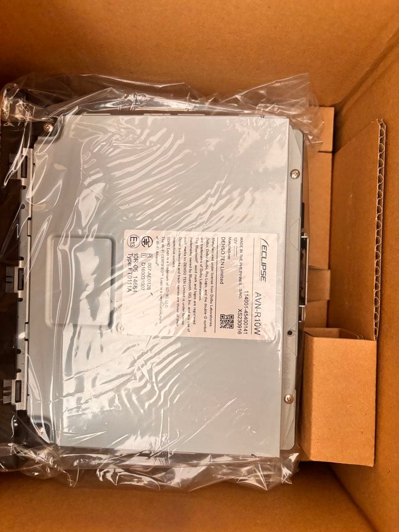 ECLIPSE AVN-R10W カーナビ 本体