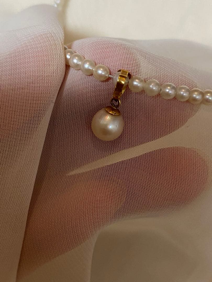 あこやベビーパールネックレスK18