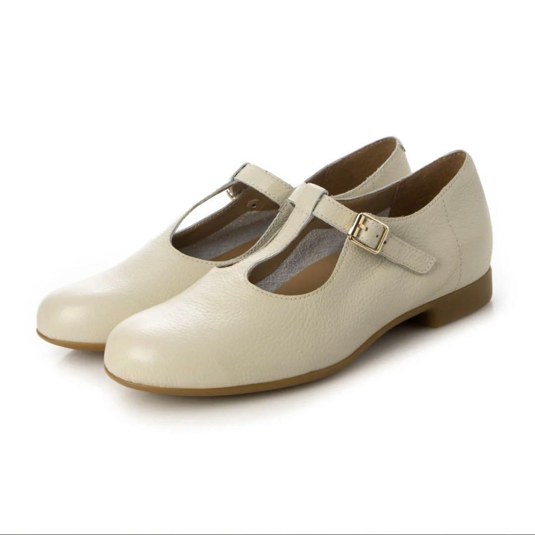 あしながおじさん デイリーユースしやすいTストラップシューズ パンプス 24cm