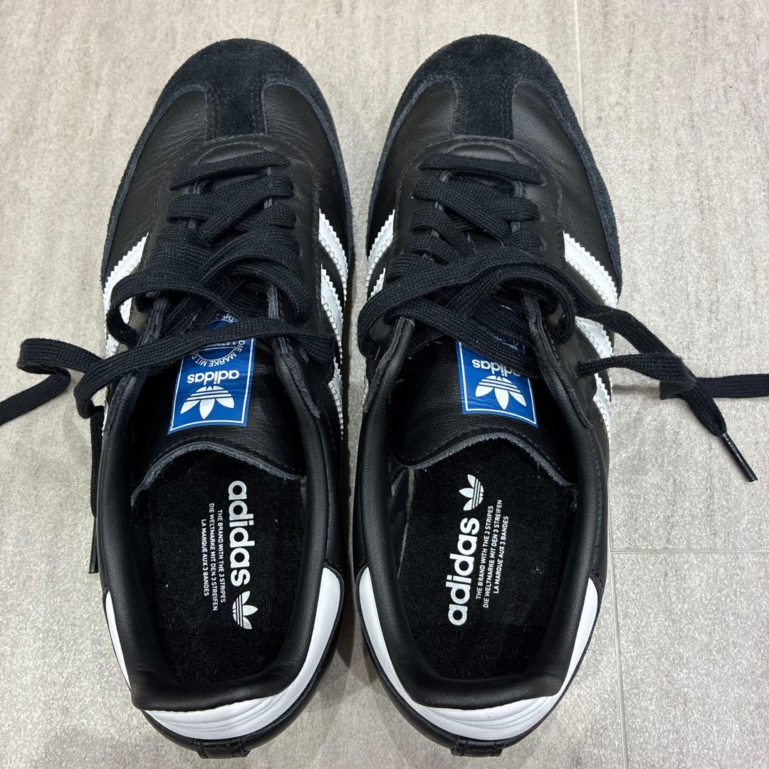 adidas SAMBA ブラック スニーカー 5 US