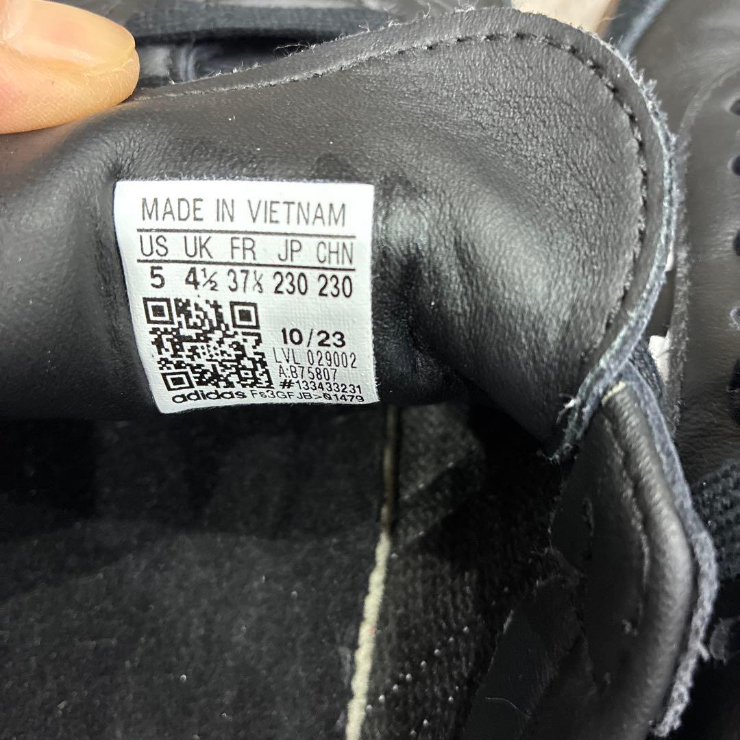 adidas SAMBA ブラック スニーカー 5 US