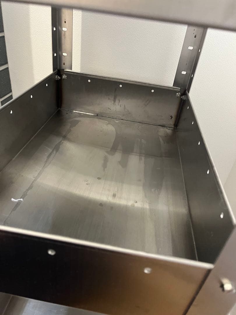 ステンレススチール 3段キッチンワゴン【MILLS type s】