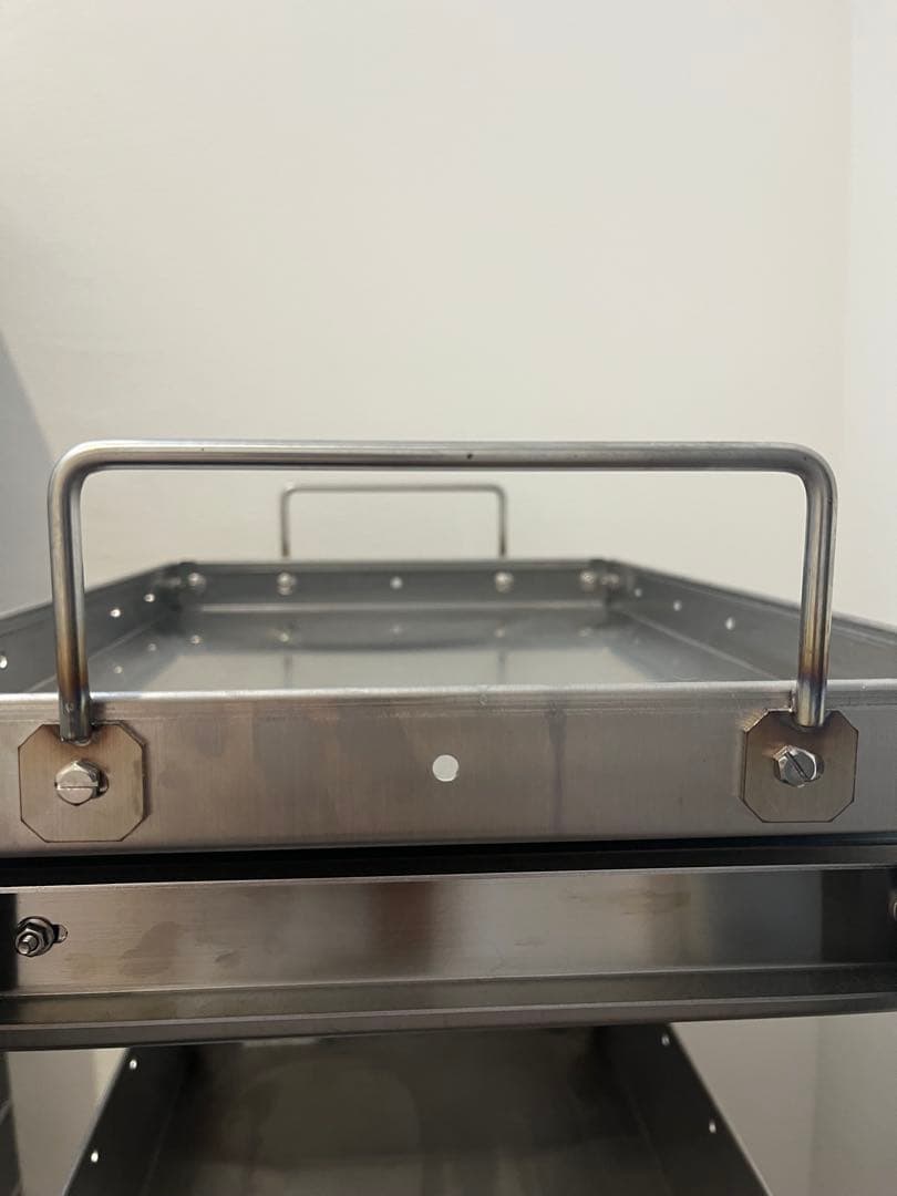 ステンレススチール 3段キッチンワゴン【MILLS type s】