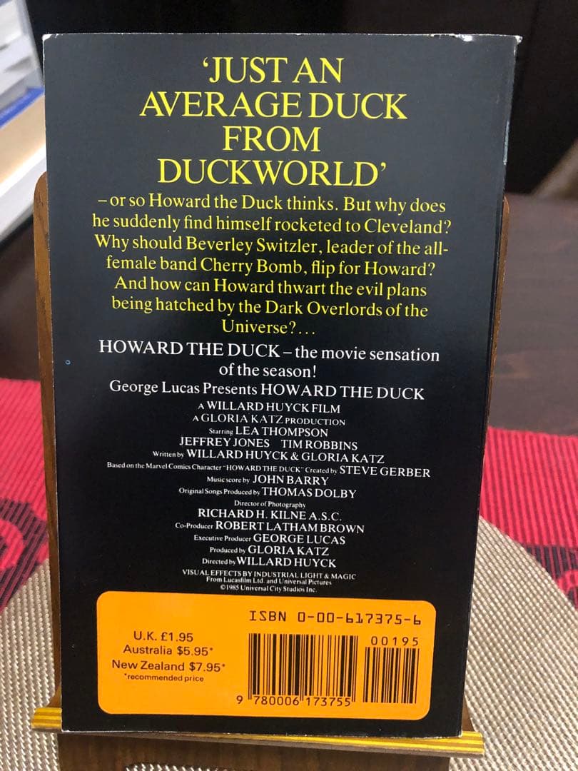 希少　HOWARD THE DUCK Ellis Weiner 洋書