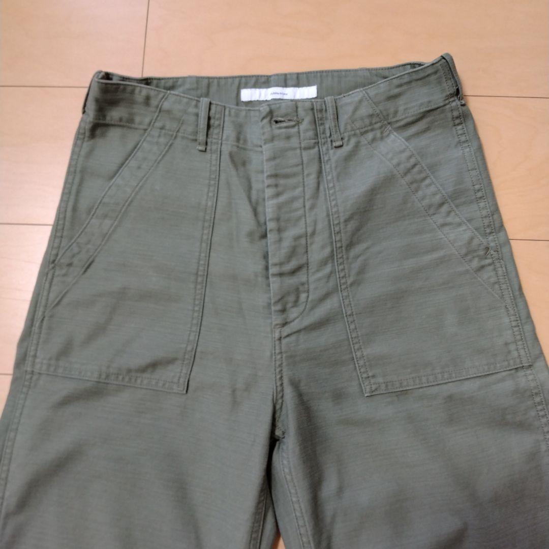 FRAMeWORK バックサテンベイカーパンツ