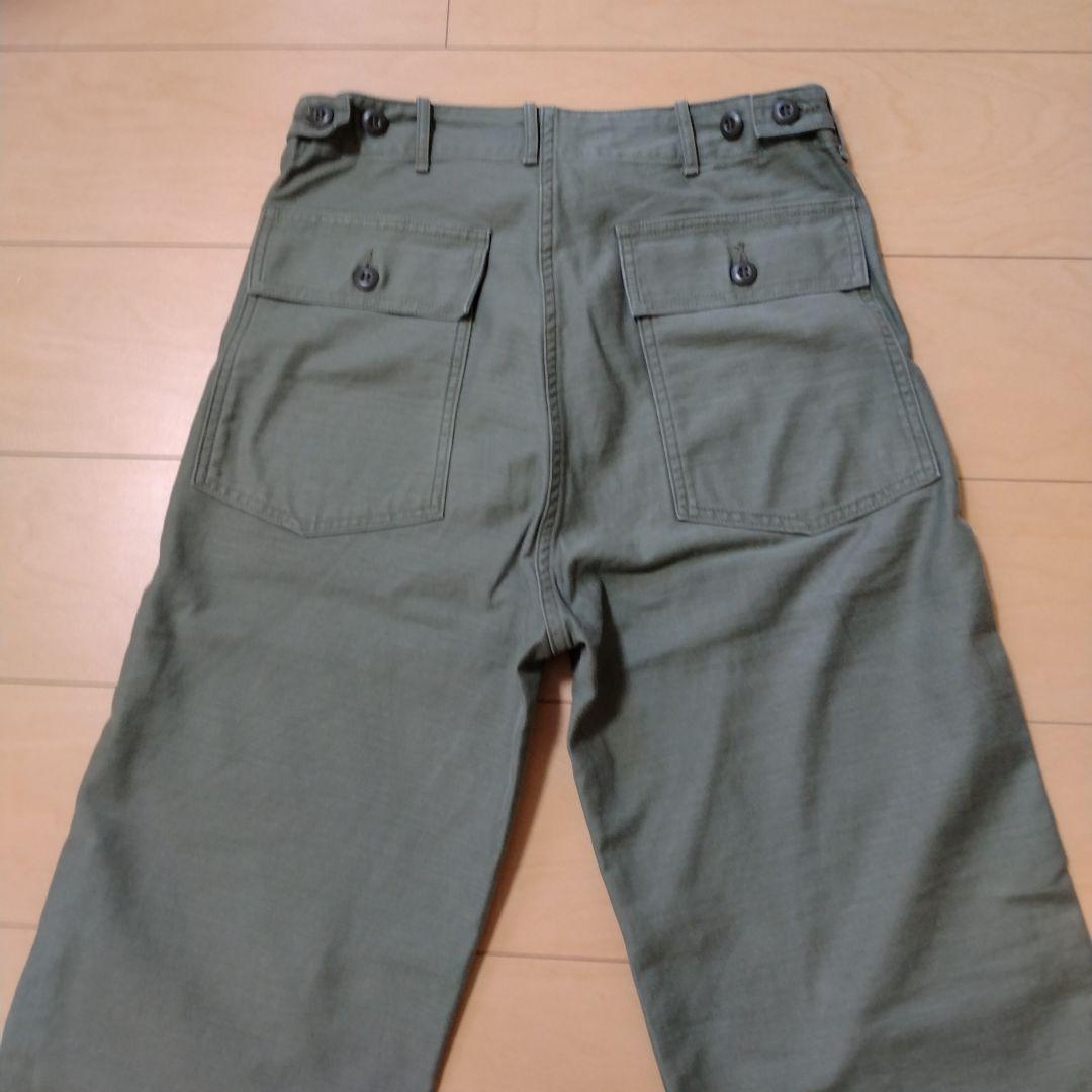 FRAMeWORK バックサテンベイカーパンツ