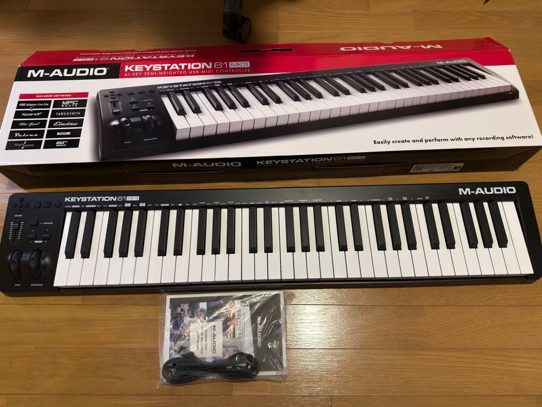M-AUDIO Keystation 61 MK3 MIDIキーボード