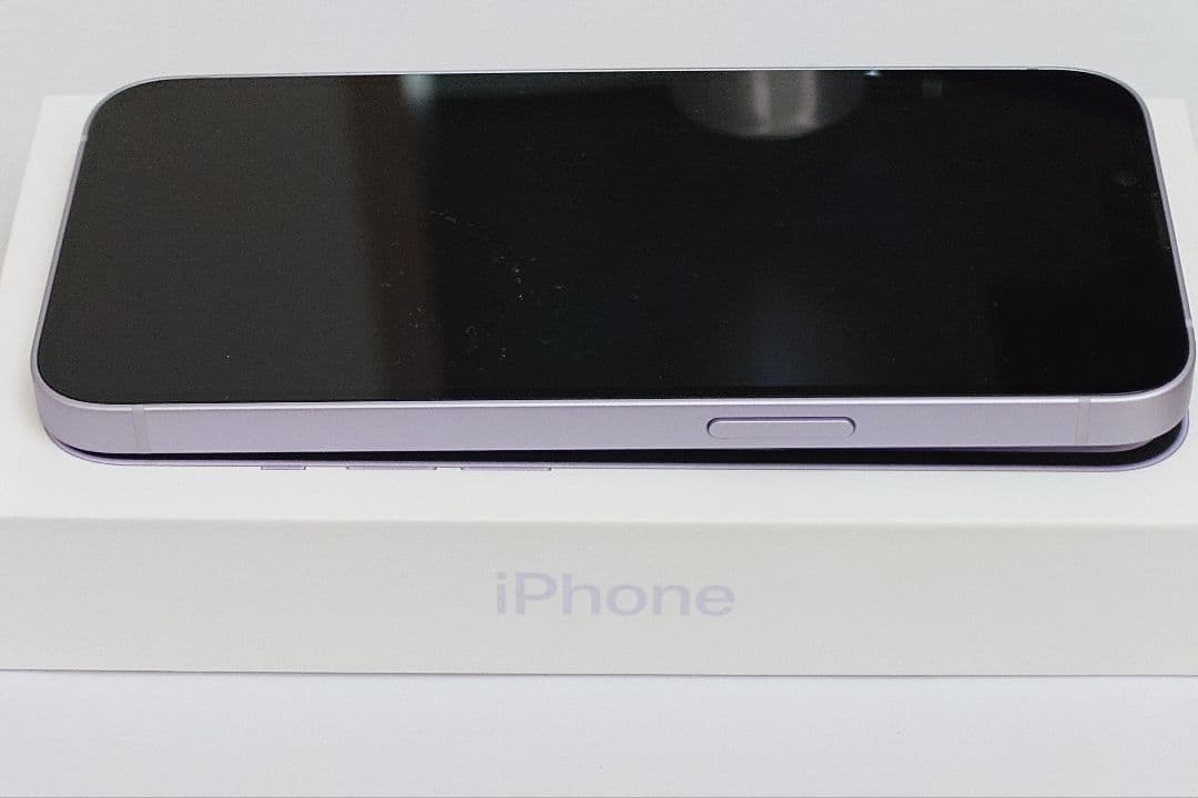 iPhone14 128GB パーブル 出品時点バッテリー100%