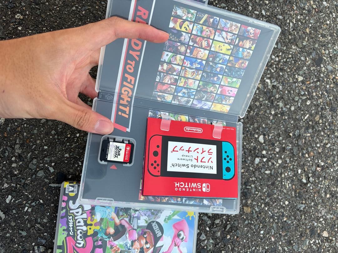 ニンテンドーSwitchカセット　3個