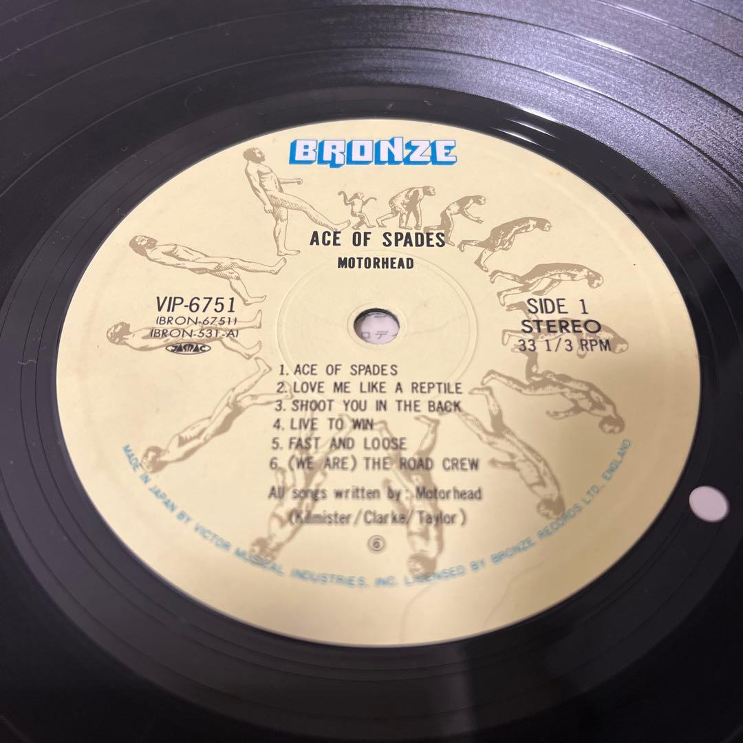 洋楽 MOTORHEAD / Ace Of Spades LP HM HR HC