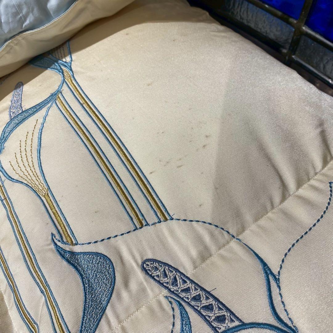 み*ち様 未使用 マルハチ 丸八真綿 羽毛布団 ホワイトグース ダウン90％ カ