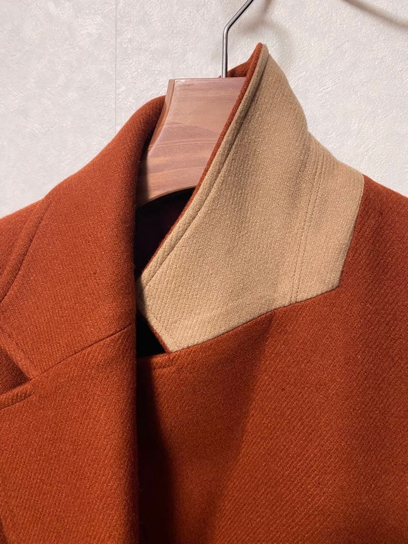 Paul Smith ポールスミス ウールカルゼ ダブルチェスターコート44L