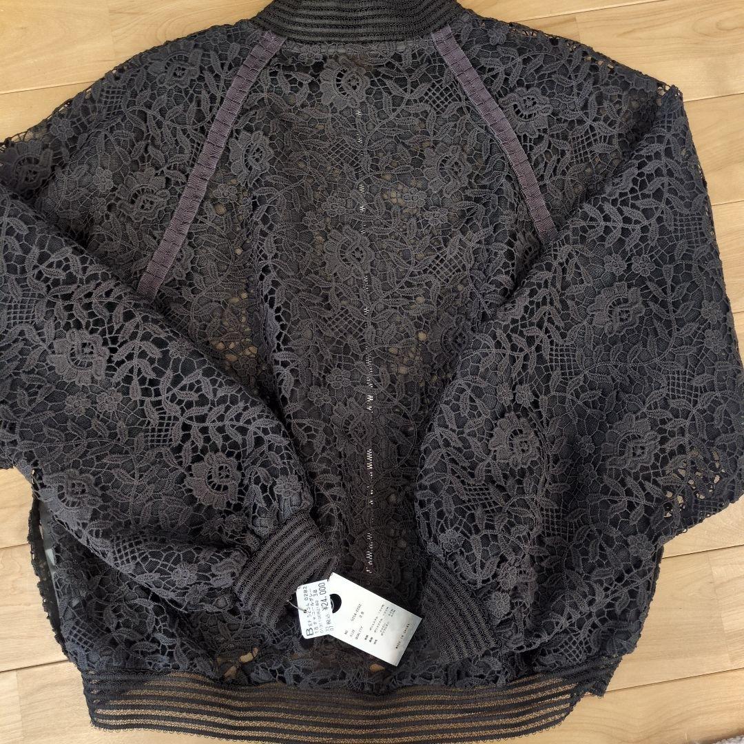 新品タグ付き♡RADIATE カットワークレースチュールブルゾン