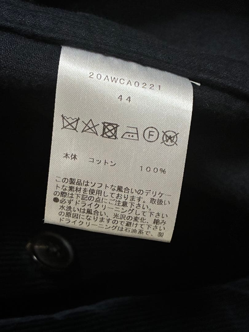 ジャケット・アウター cantate Corduroy Bellows Jacket 44