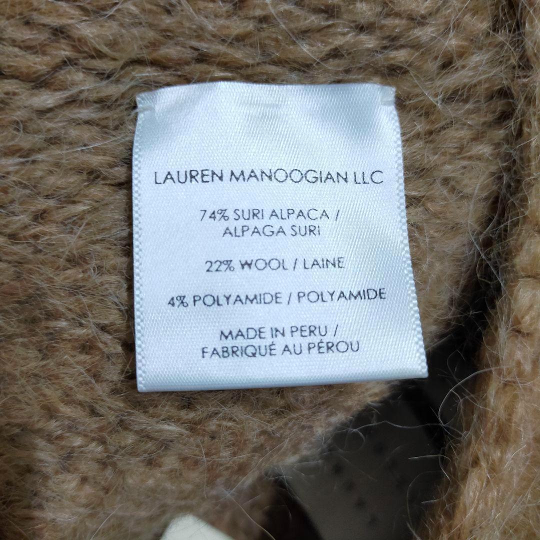 タグ付き ローレンマヌージアン　Lauren Manoogian アルパカ　帽子