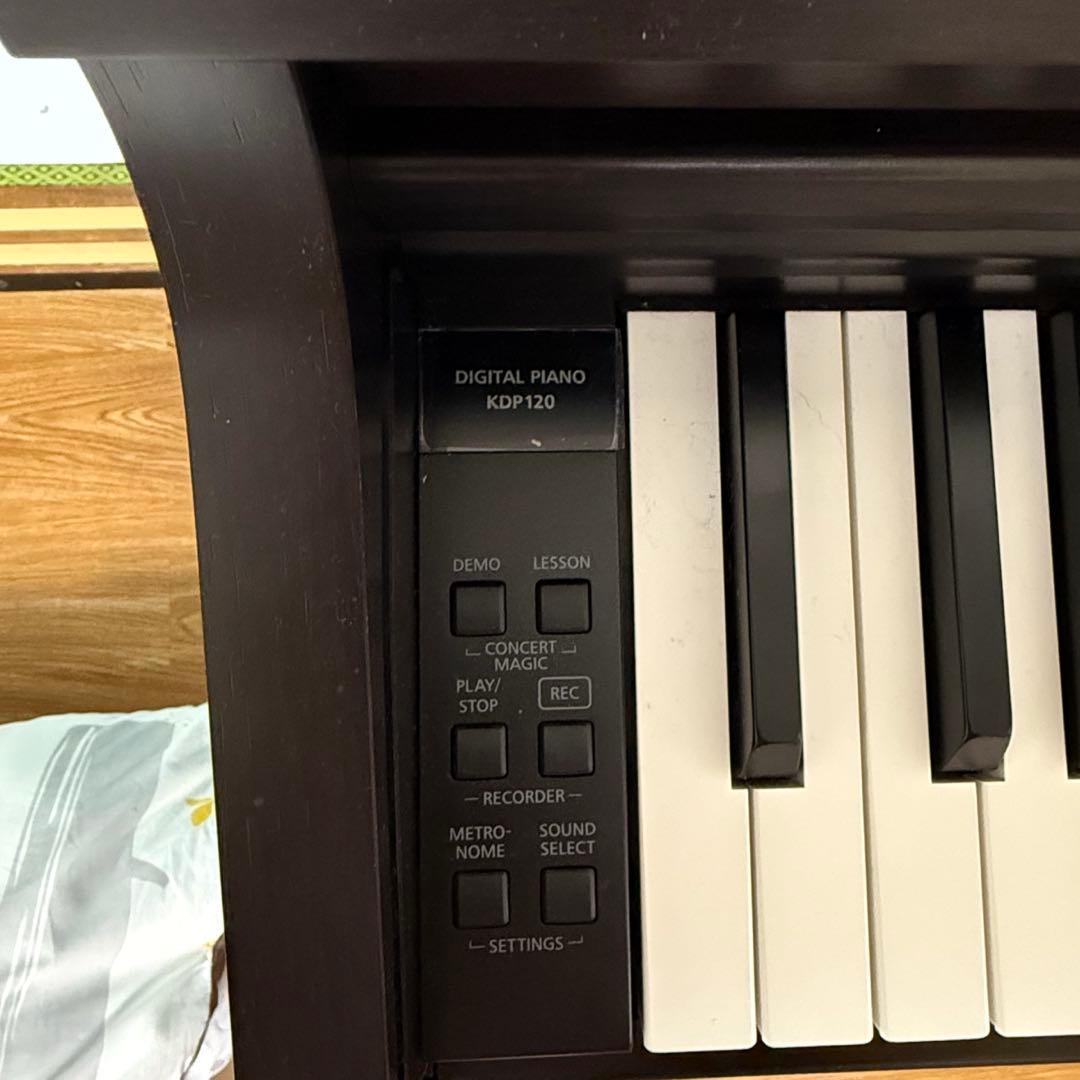 【9月3日22時まで】　カワイ　電子ピアノ　KDP120R 22製　88鍵盤