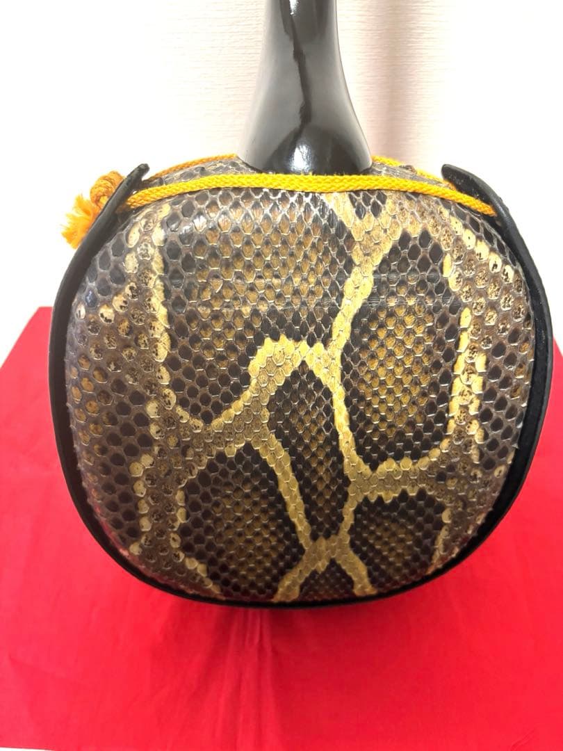 沖縄ちむぐくる三線　本蛇皮　強化張り　価格応相談可