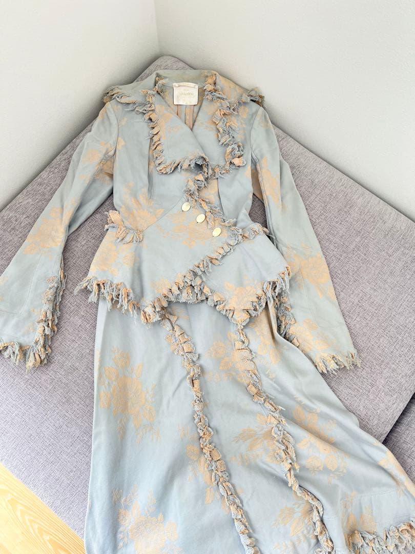 viviennewestwood 顔タグ　激レア　セットアップ