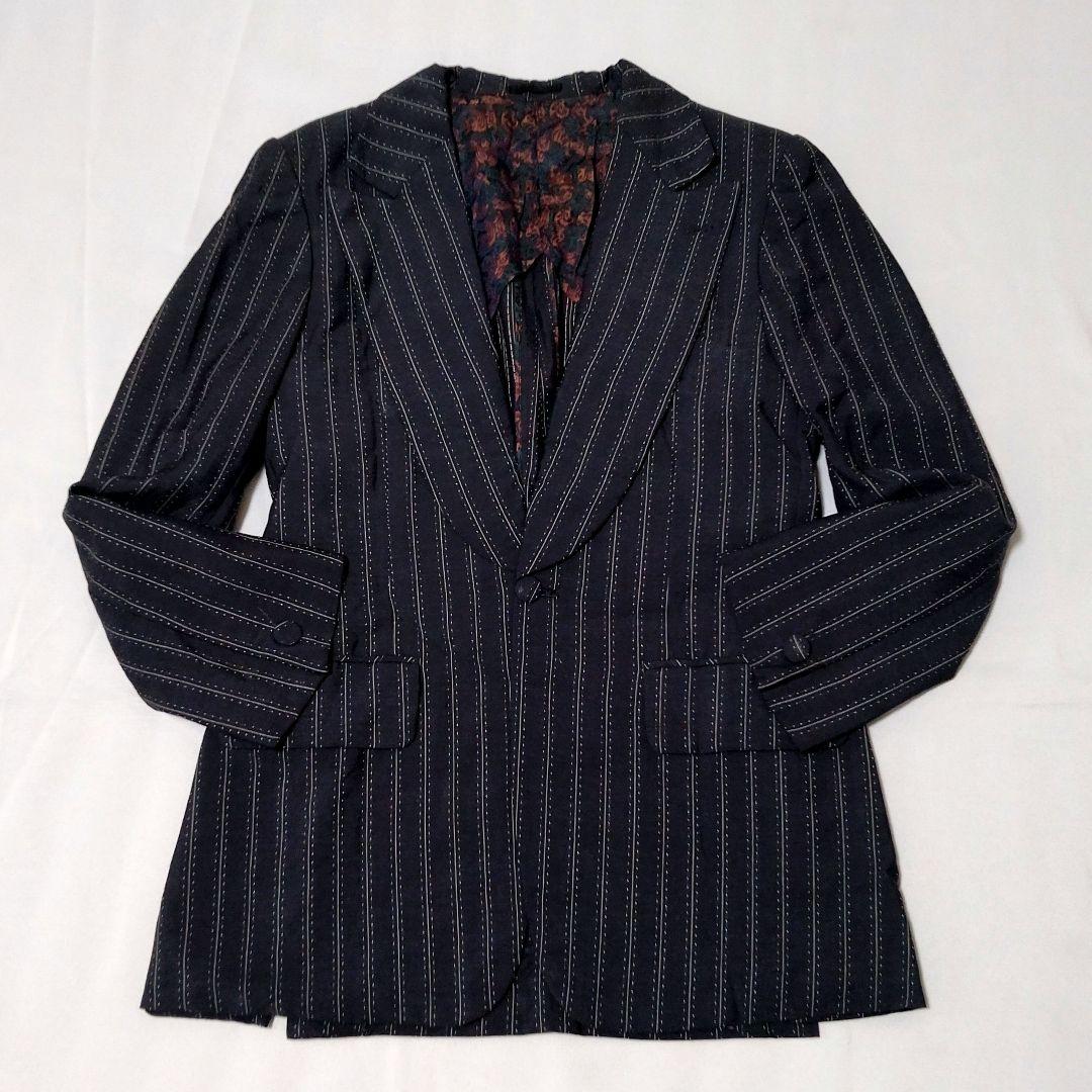 【70s】ビンテージ ファッション・スーツ セットアップ ストライプ 超希少！