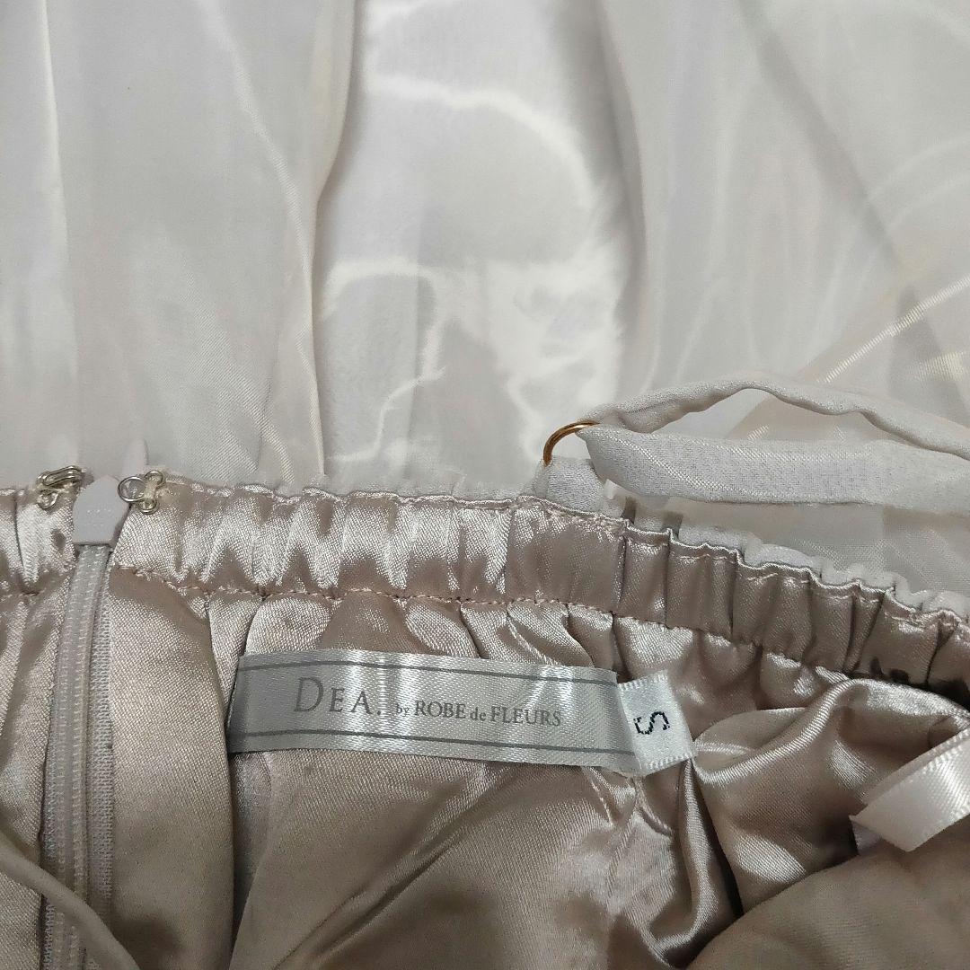 【2way☆】ROBE de FLEUR　チュールｘレースブラウスセットドレス