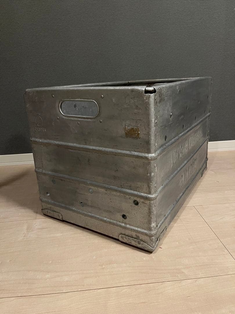 ① Zarges アルミコンテナ ヴィンテージ インテリア ユーロ キャンプ