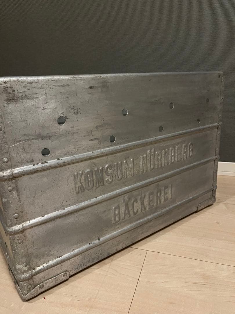 ① Zarges アルミコンテナ ヴィンテージ インテリア ユーロ キャンプ