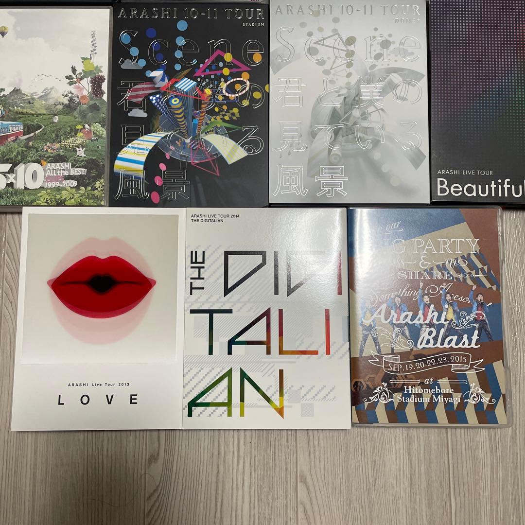 嵐/ARASHI ライブ&MV集 DVDまとめ売り
