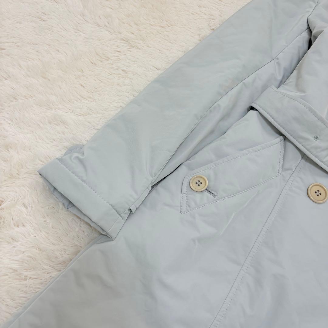 新品タグ付き✨ポールスミスブラック　大きいサイズ　中綿　トレンチコート　総柄